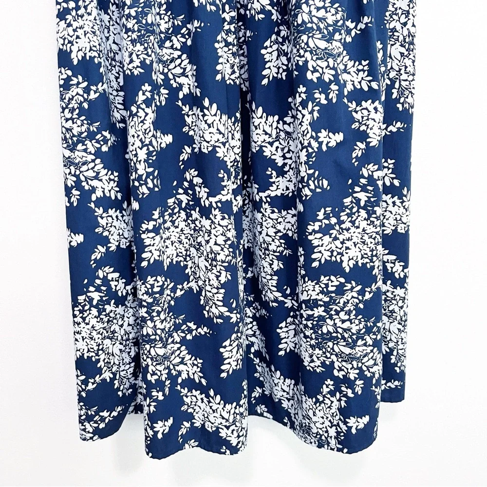 Abercrombie & Fitch Blue Floral Maxi Dress
